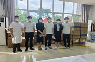 守望相助 風雨共擔！燕達醫(yī)院捐贈防疫物資助力社區(qū)疫情防控